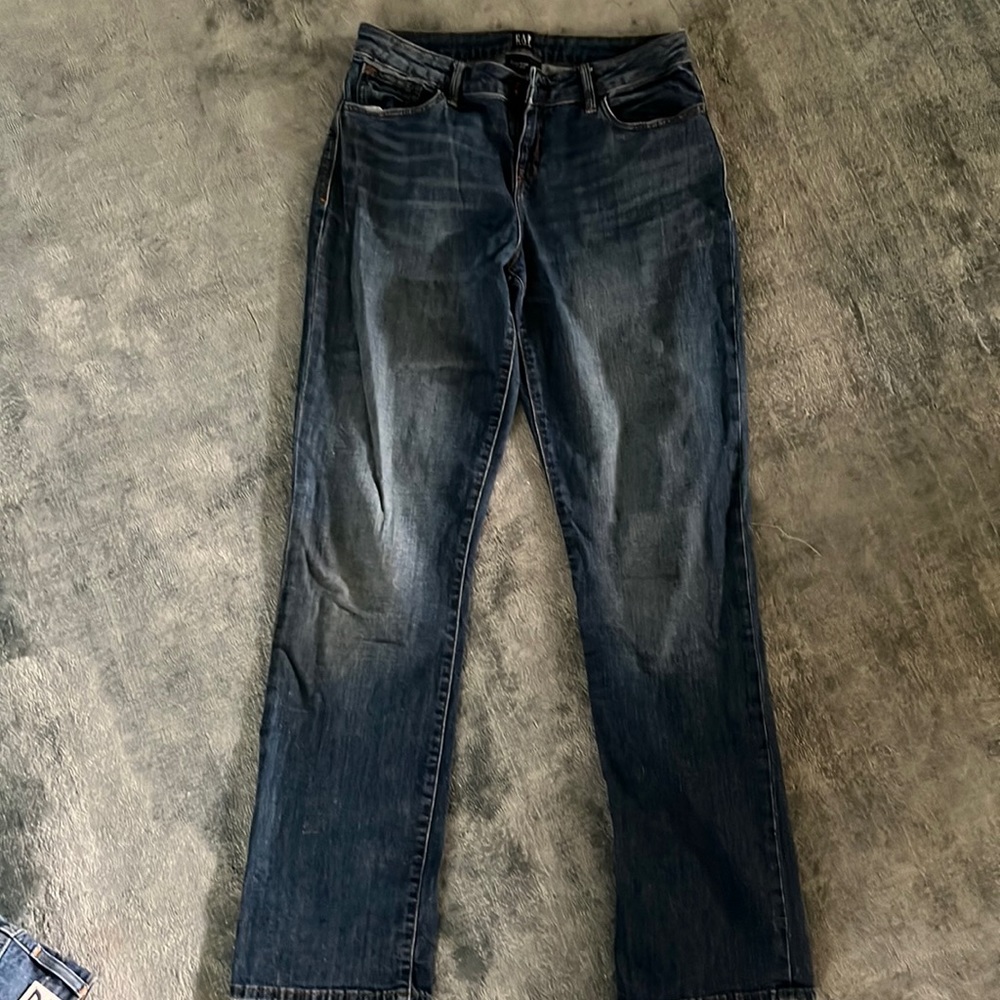 Gap jeans - girl size 18 - stretch straight leg cut